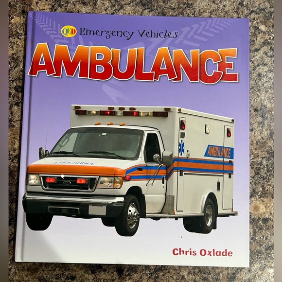 $2 HARDCOVER AMBULANCE BOOK. GREAT CONDITION. $2 WITH ANY $10 ORDER OR MORE - Picture 5 of 16